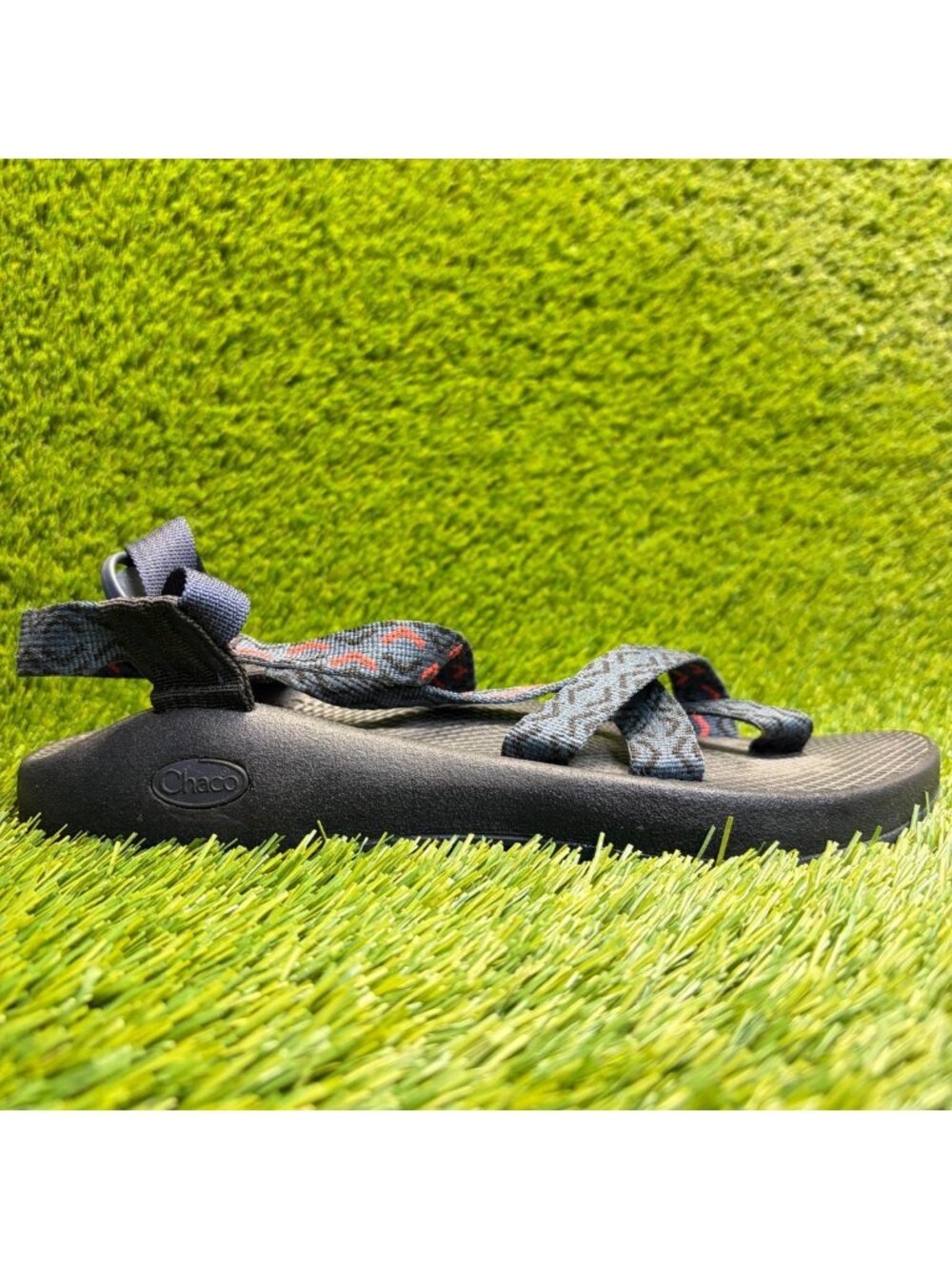 Chaco Z/2 Classic Mens Size 10 Blue Black Beach Outdoor Sport Strappy Sandals
